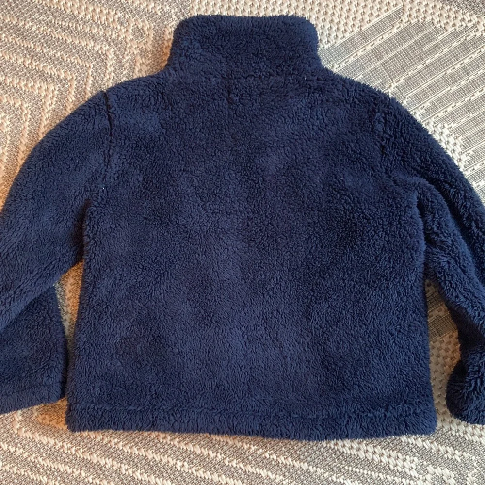 Crewcuts navy fleece with zippered pockets - Picture 4 of 4